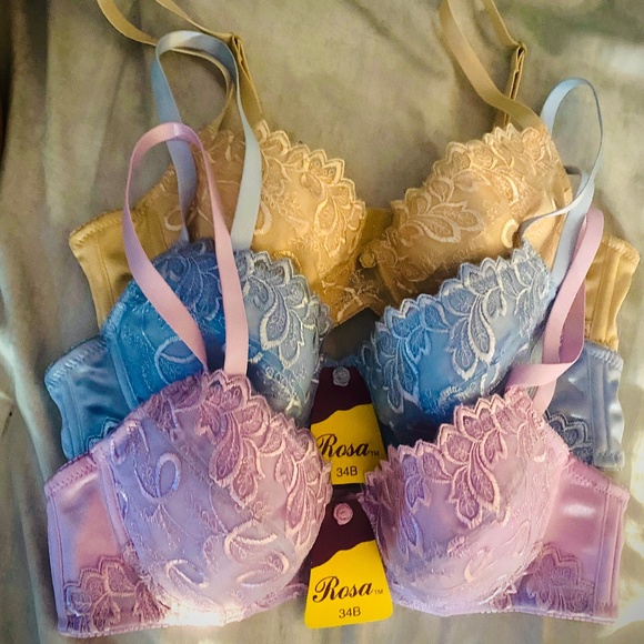 Other - Rosa 3pc Bra Set - 34B